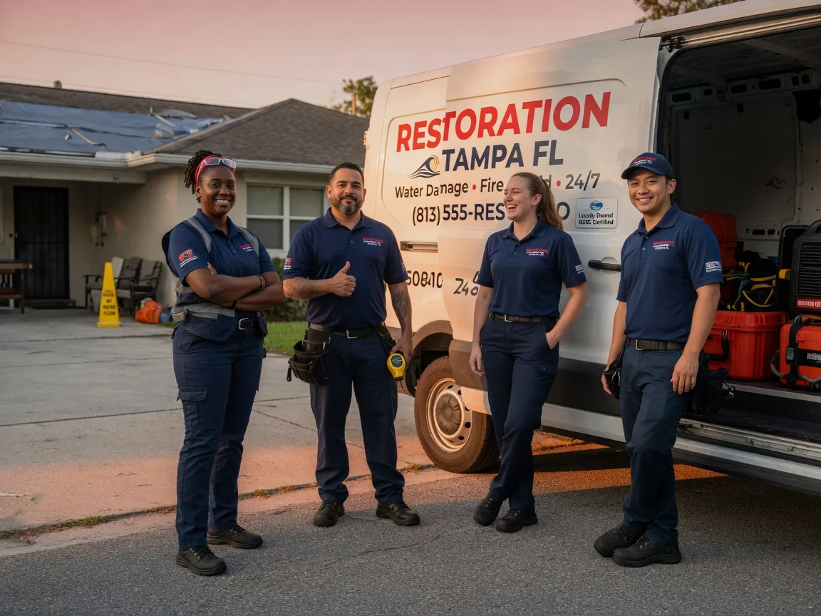 Water Damage Restoration company in Bellevue, NE